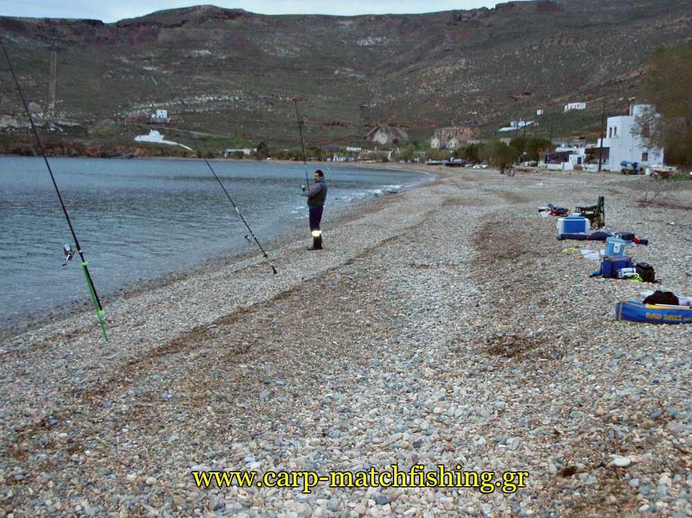 casting-paralia-sargoi-serifos-carpmatchfishing